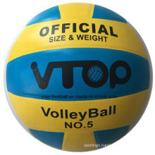 Three Color Rubber Material Volleyball